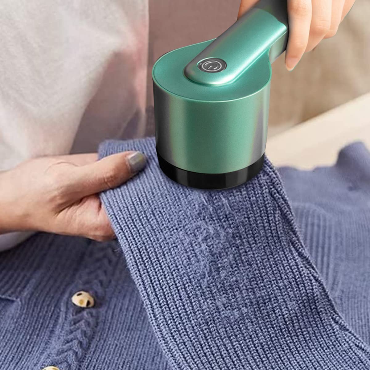HASTHIP 2 in 1 Lint Remover for Clothes Rechargeable Lint Remover with Hidden Lint Roller Handle, with 1 Replace Blade and 2 Lint Roller Handle HASTHIP 2 in 1 Lint Remover for Clothes Rechargeable Lint Remover with Hidden Lint Roller Handle, with 1 Replace Blade and 2 Lint Roller Handle